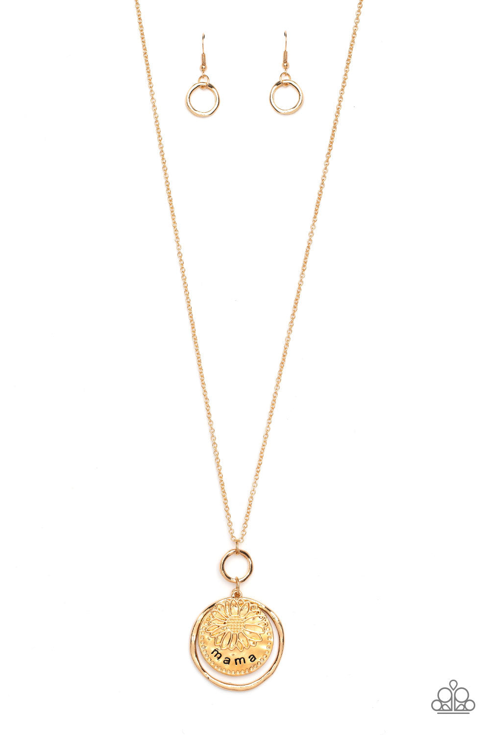 Paparazzi - Flowers for Mama - Gold Necklace