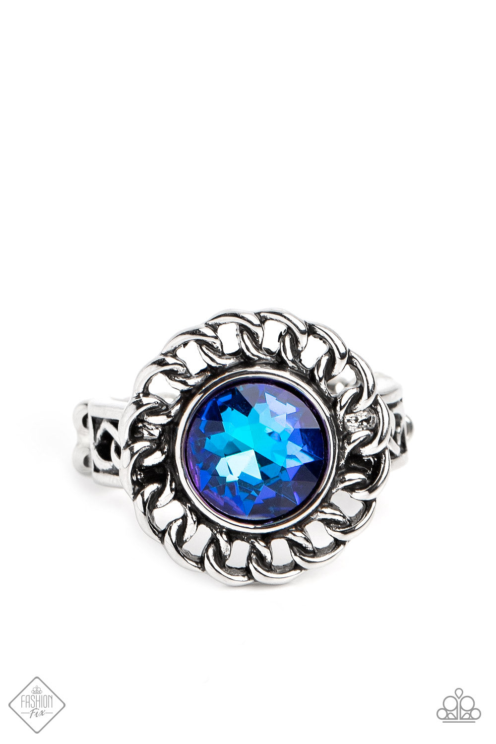 Paparazzi - Round Table Runway - Blue Ring