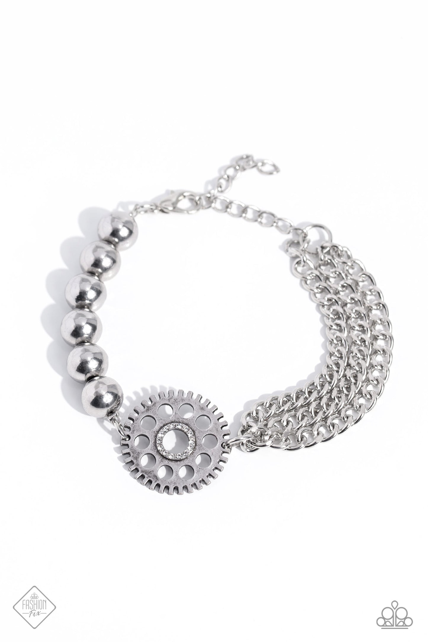 Paparazzi - Age of STEAMPUNK - Silver Bracelet