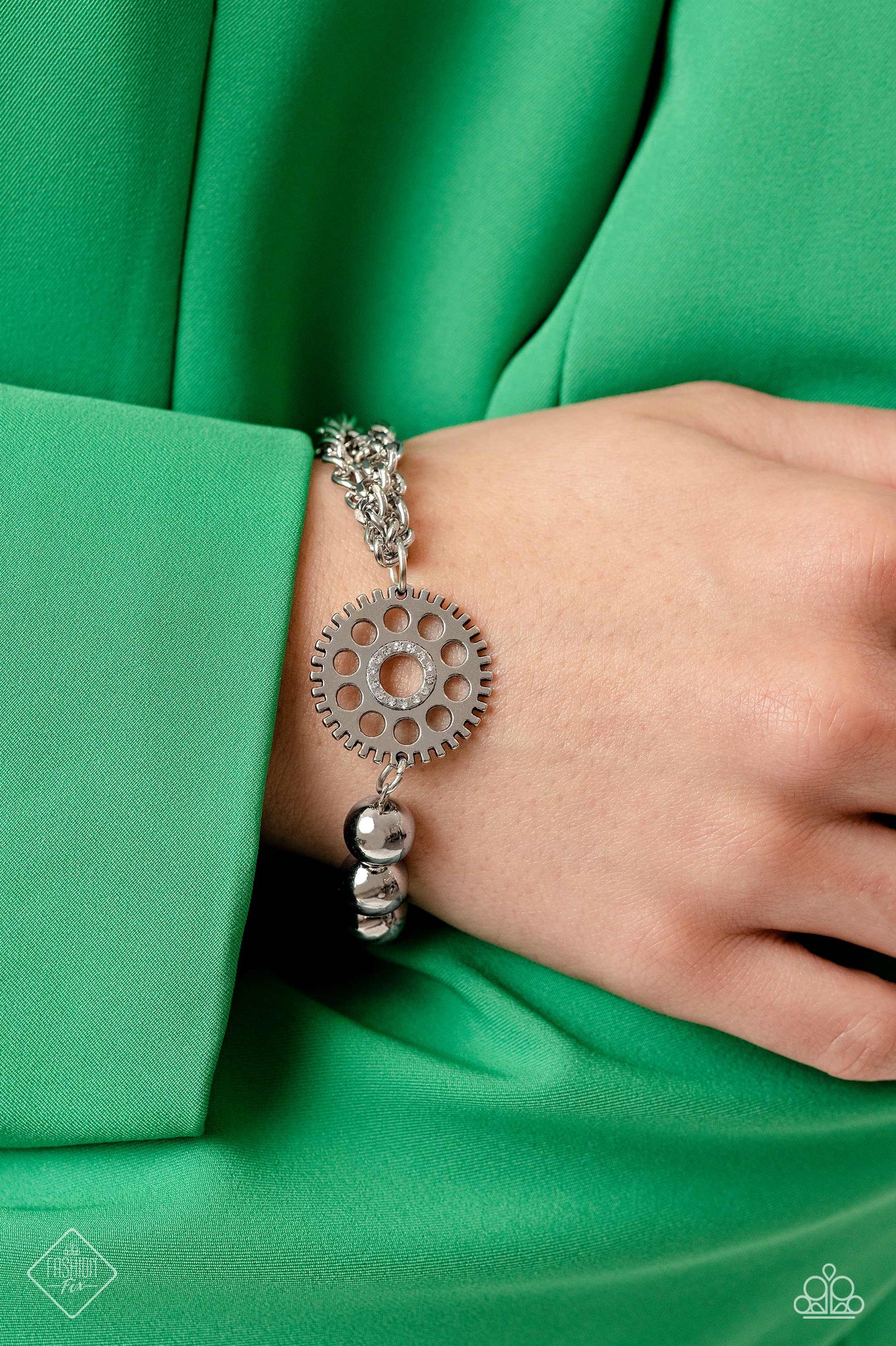 Paparazzi - Age of STEAMPUNK - Silver Bracelet