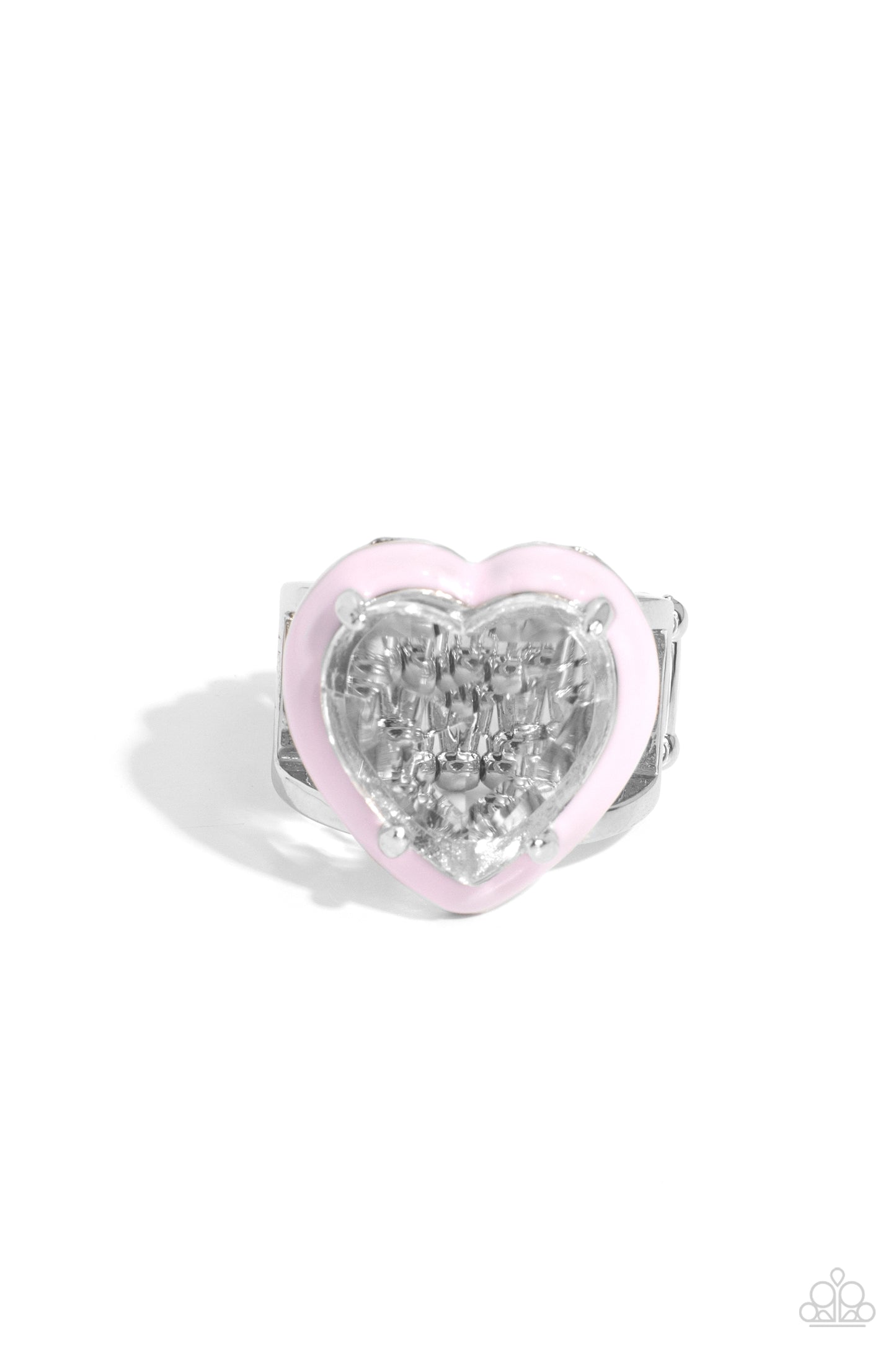 Paparazzi - Hallmark Heart - Pink Ring