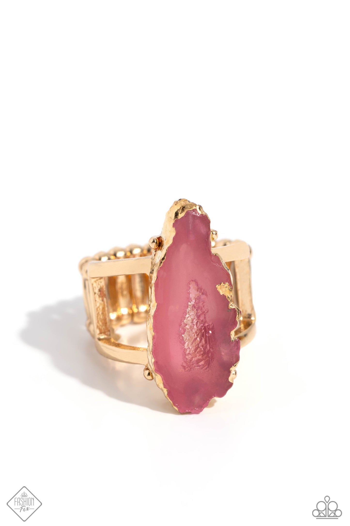 Paparazzi - Mineral Masterpiece - Pink Ring