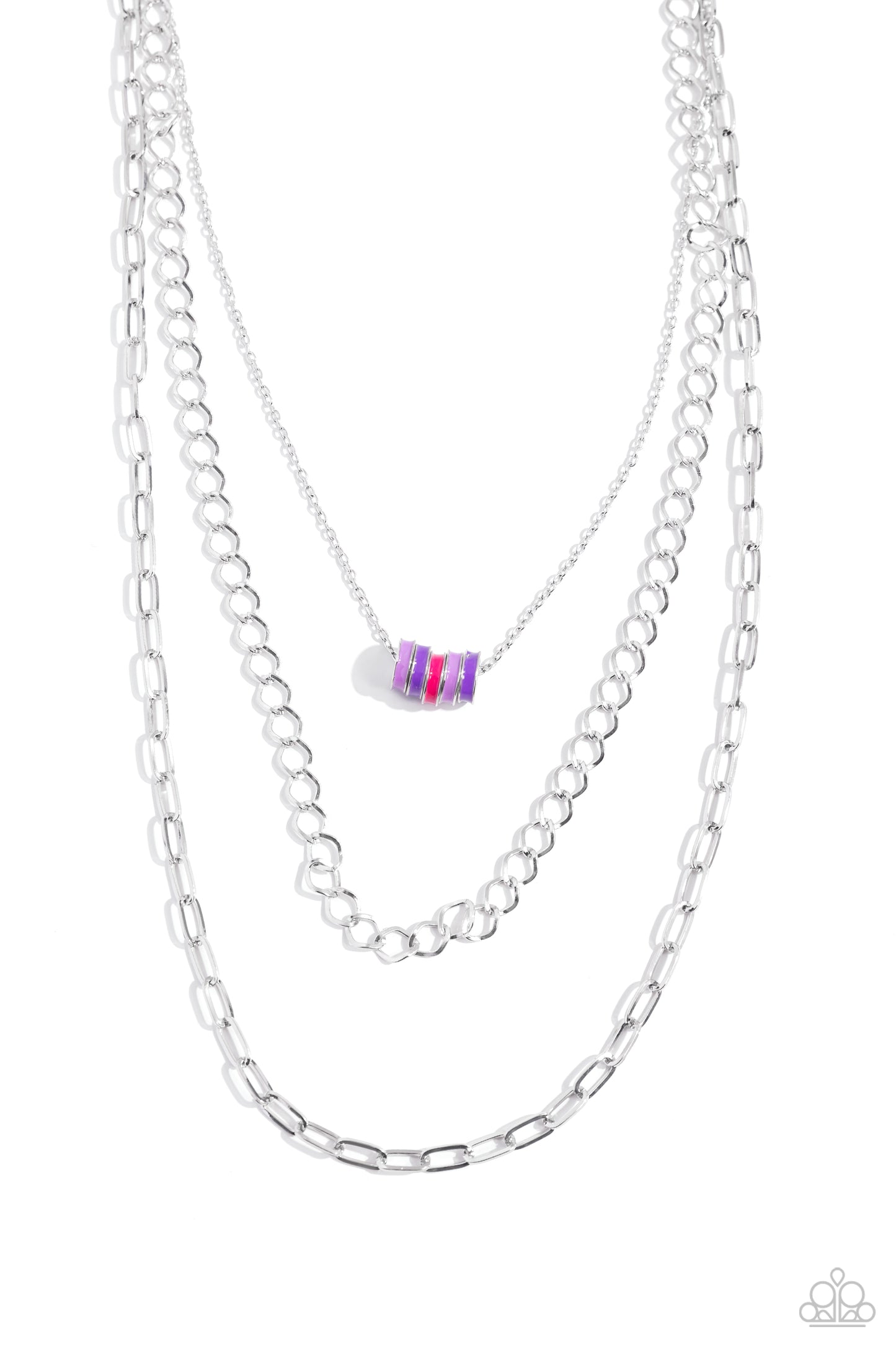 Colorful Cadet - Purple - Paparazzi Necklace