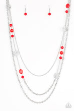 Paparazzi Pretty Pop-tastic- Red Necklace