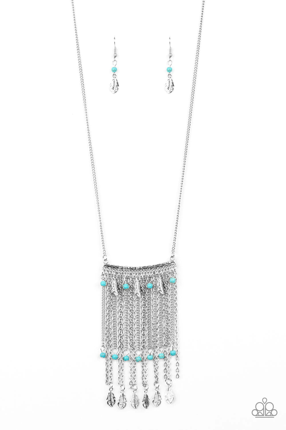 On The Fly - Blue Necklace Paparazzi