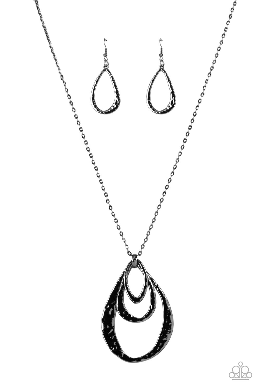 Paparazzi Relic Renaissance Black Necklace