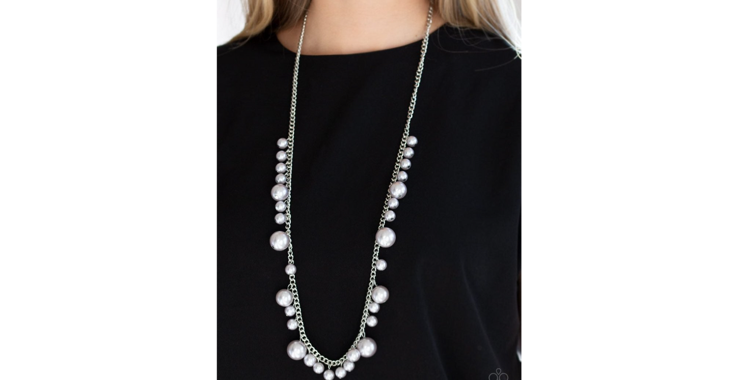 Paparazzi There's Always Room at the Top - Silver Necklace