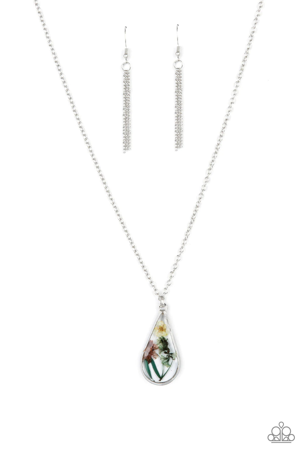 Paparazzi Pop Goes the Perennial - Floral Necklace