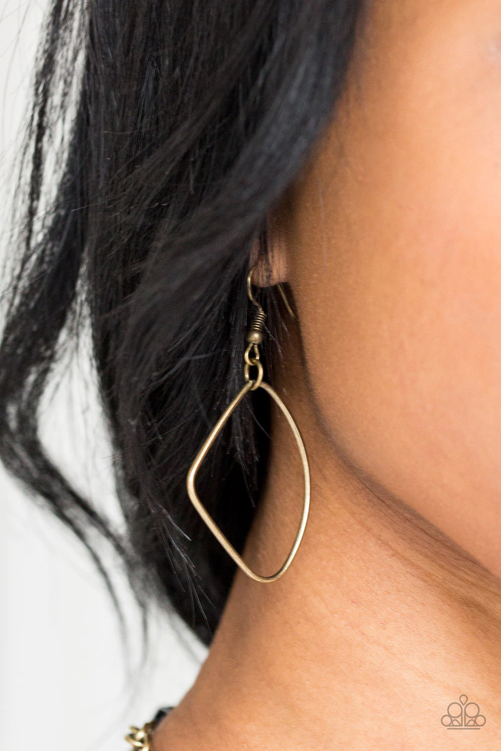 Paparazzi Attitude Adjustment - Brass Necklace