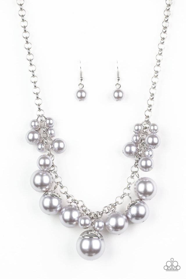 Paparazzi Broadway Belle - Silver Necklace Paparazzi