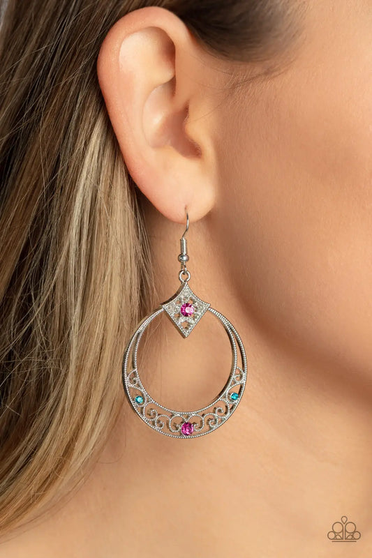 Paparazzi - Royal Resort - Multi Earrings