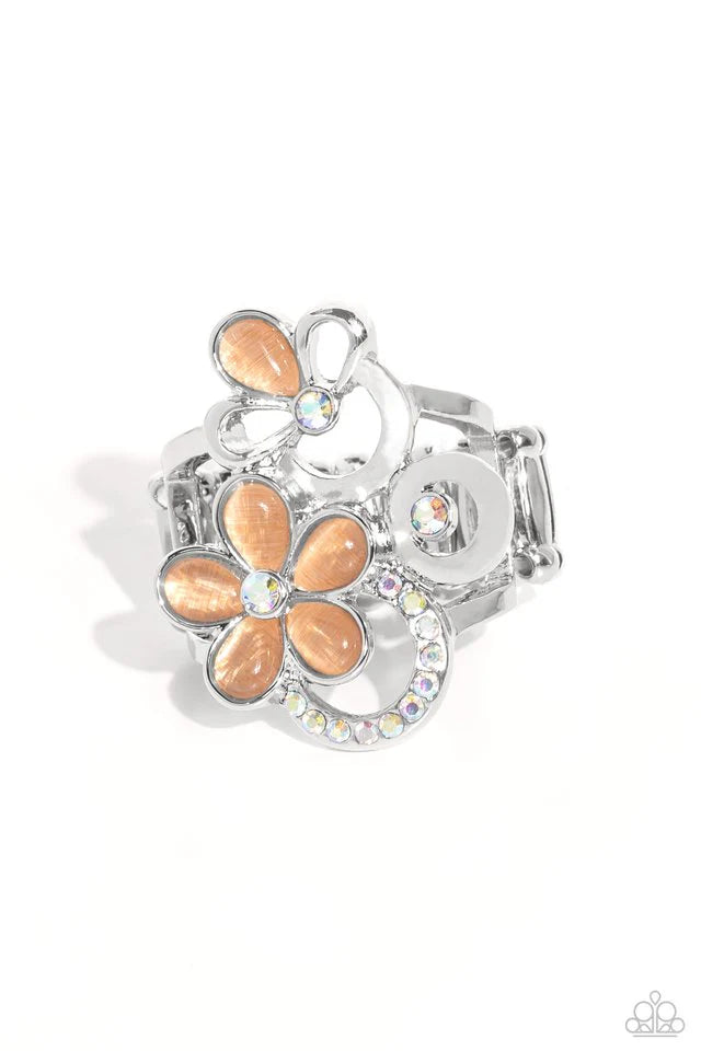 Paparazzi Ring ~ Fairy Circle - Orange