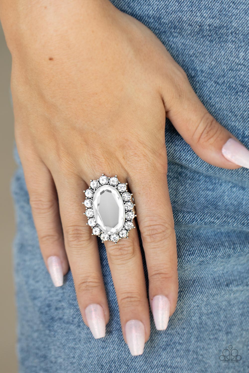 Paparazzi  Bling Of All Bling - White  Ring