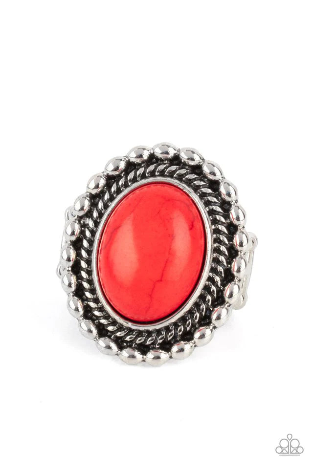 Paparazzi Ring Sedona Soul - Red