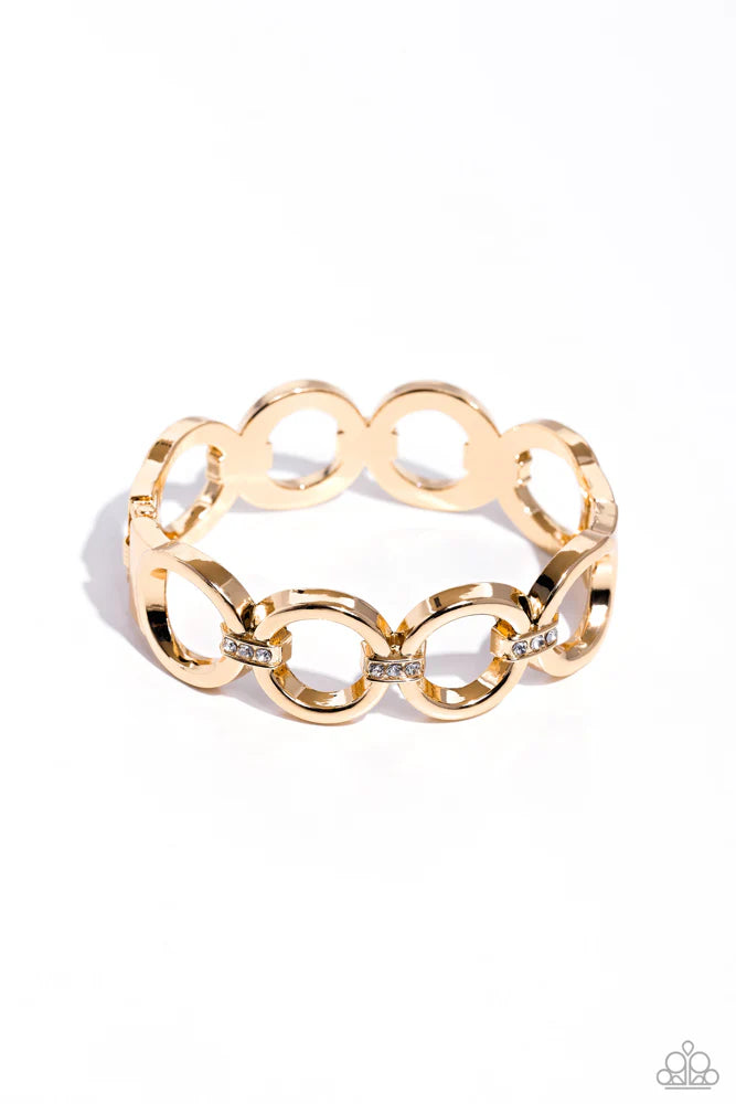 Paparazzi Chic Collection Gold Bracelet