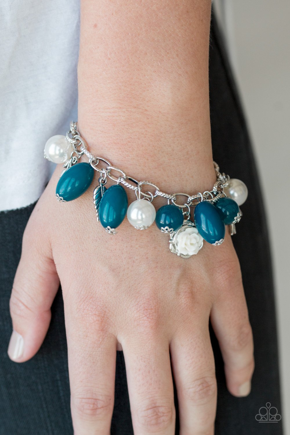 Paparazzi Love Doves Blue Bracelet