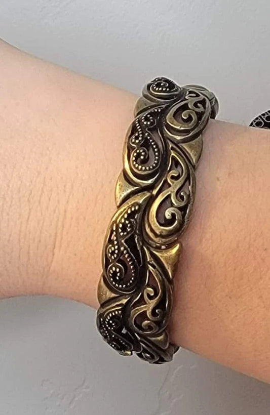 Paparazzi -Paisley Portico - Brass Bracelet