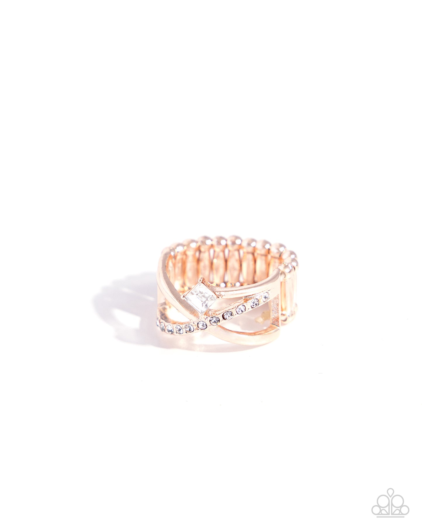 Paparazzi - Elegantly Engaged - Rose Gold Ring