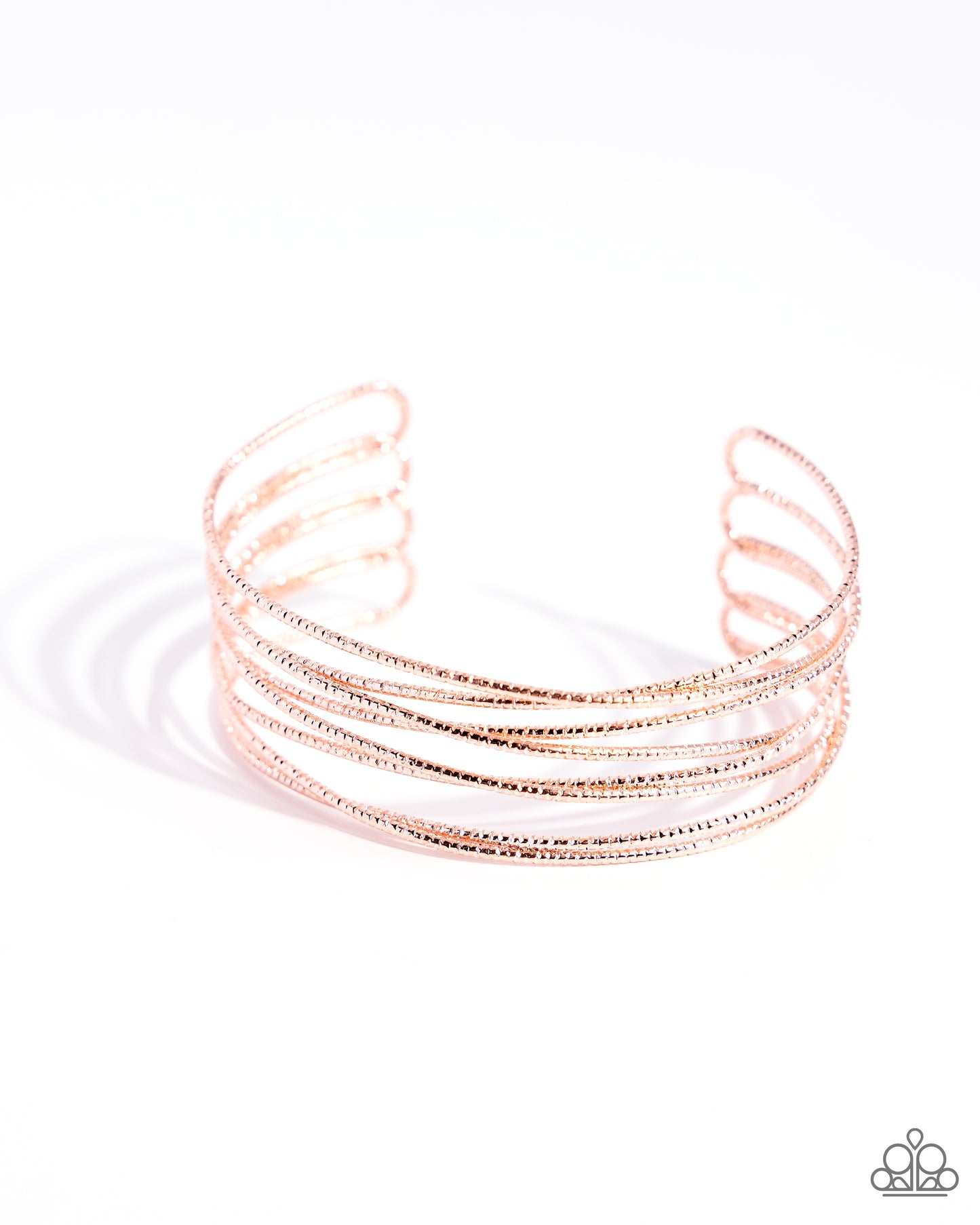 Paparazzi - Monochromatic Crossover - Copper Bracelet