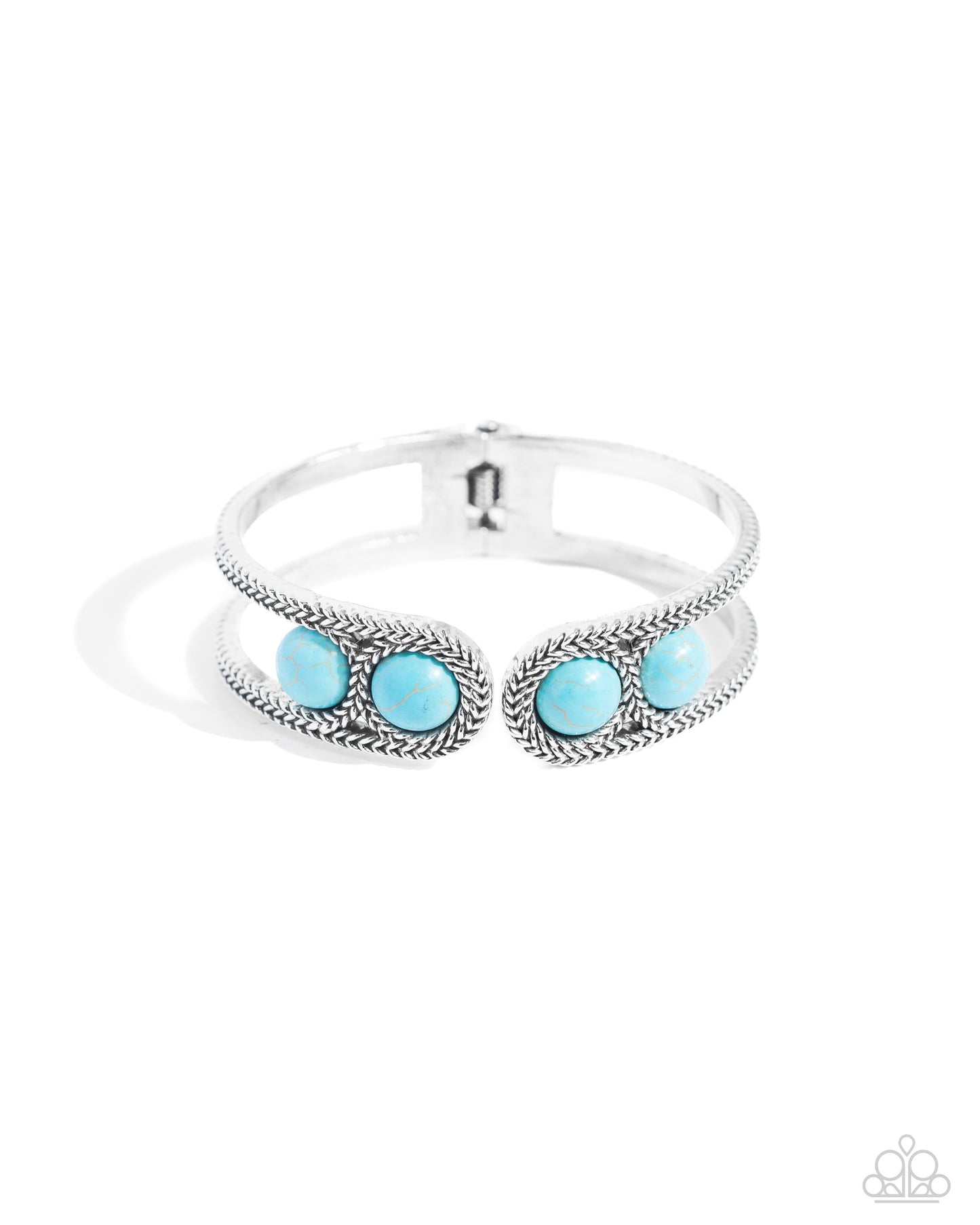 Paparazzi Desert Myth - Blue Bracelet