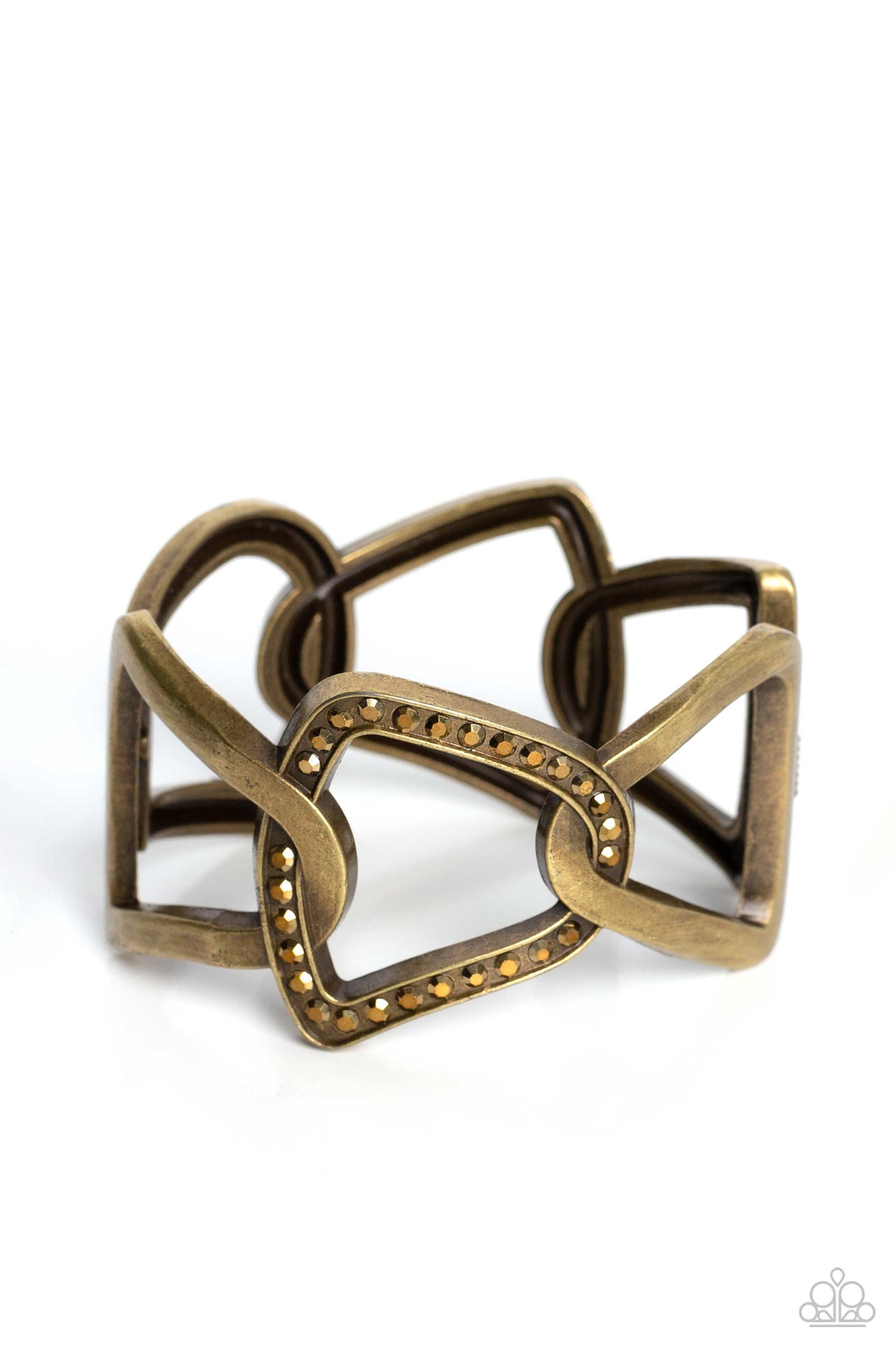 Paparazzi - Alternative Attitude - Brass Bracelet