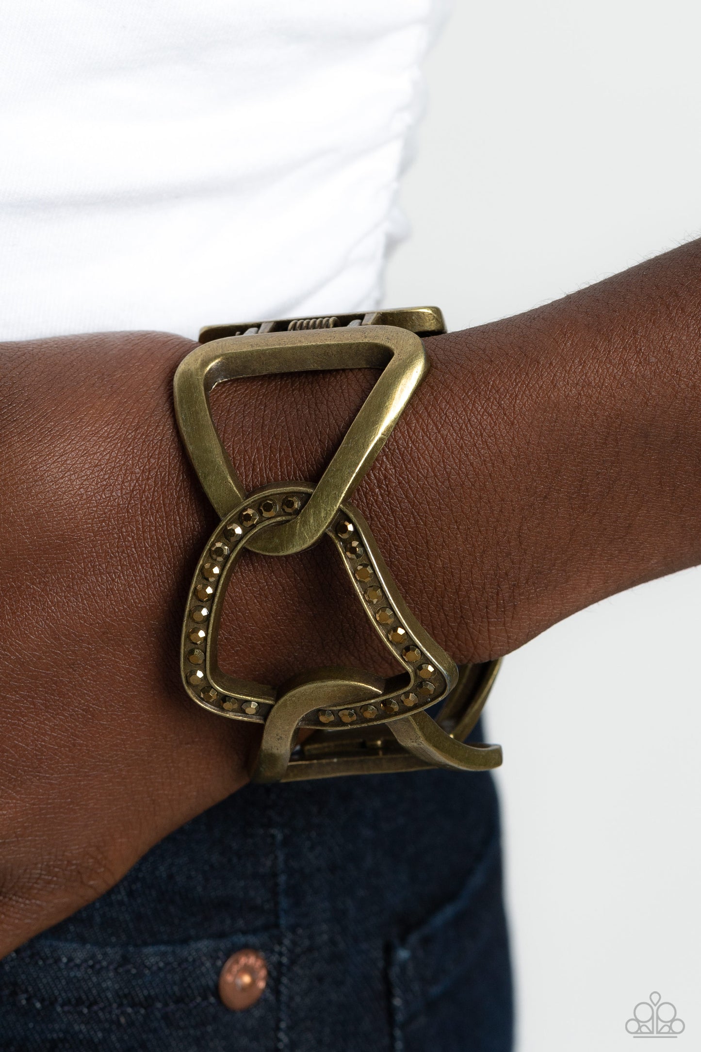 Paparazzi - Alternative Attitude - Brass Bracelet