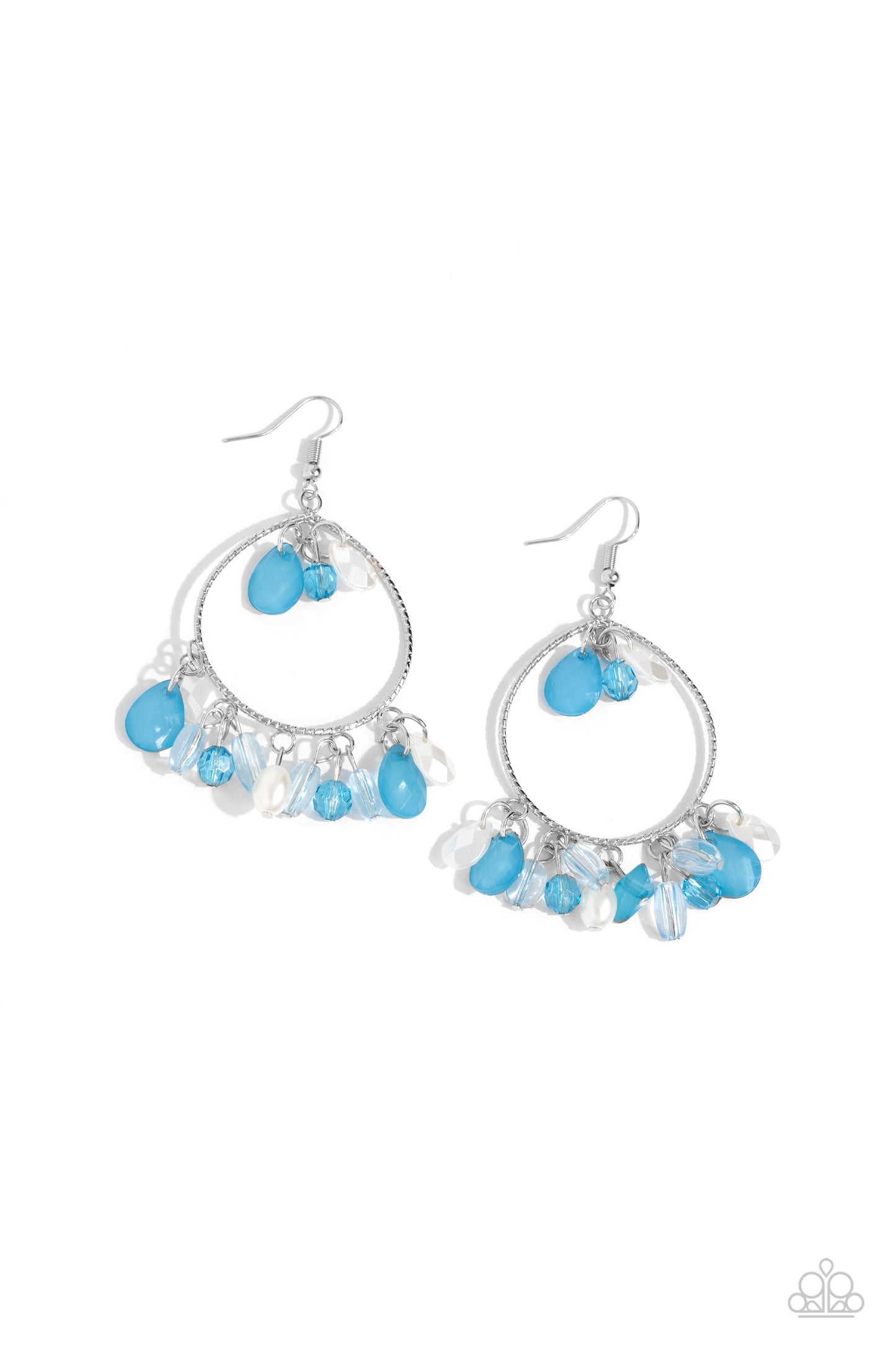 Paparazzi - Elite Expression - Blue Earrings