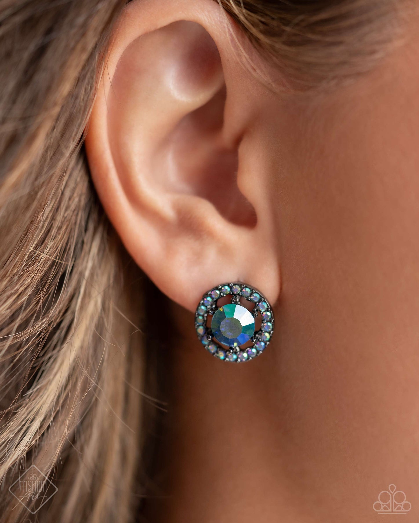 Paparazzi - Dynamic Dominance - Blue Earrings