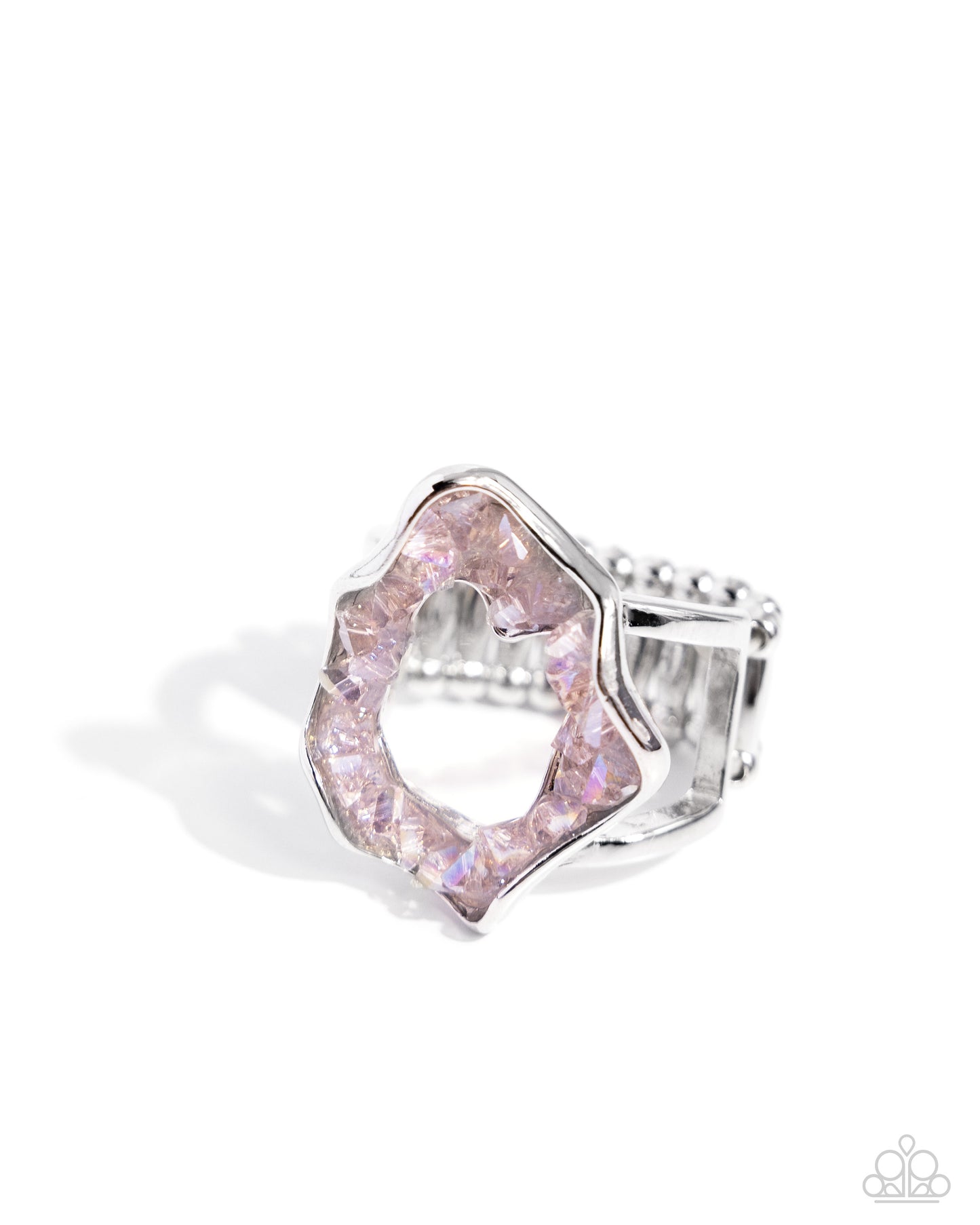 Paparazzi - Geode Grace - Pink RING