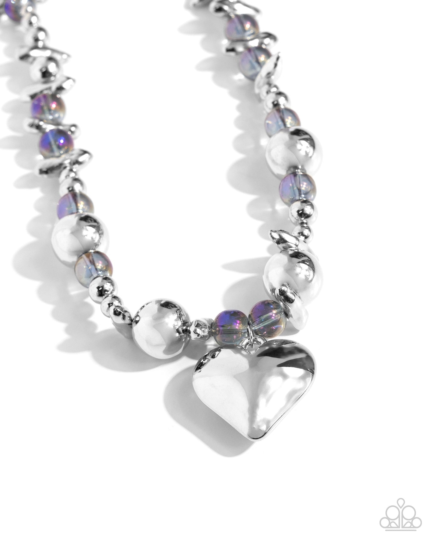 Paparazzi - Glistening Gossip - Purple Necklace