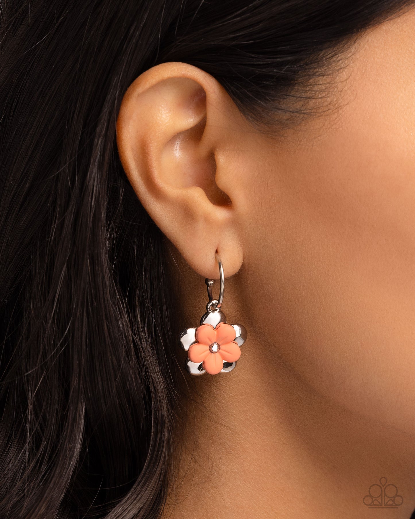 Paparazzi - Horticultural Haute - Orange Earrings