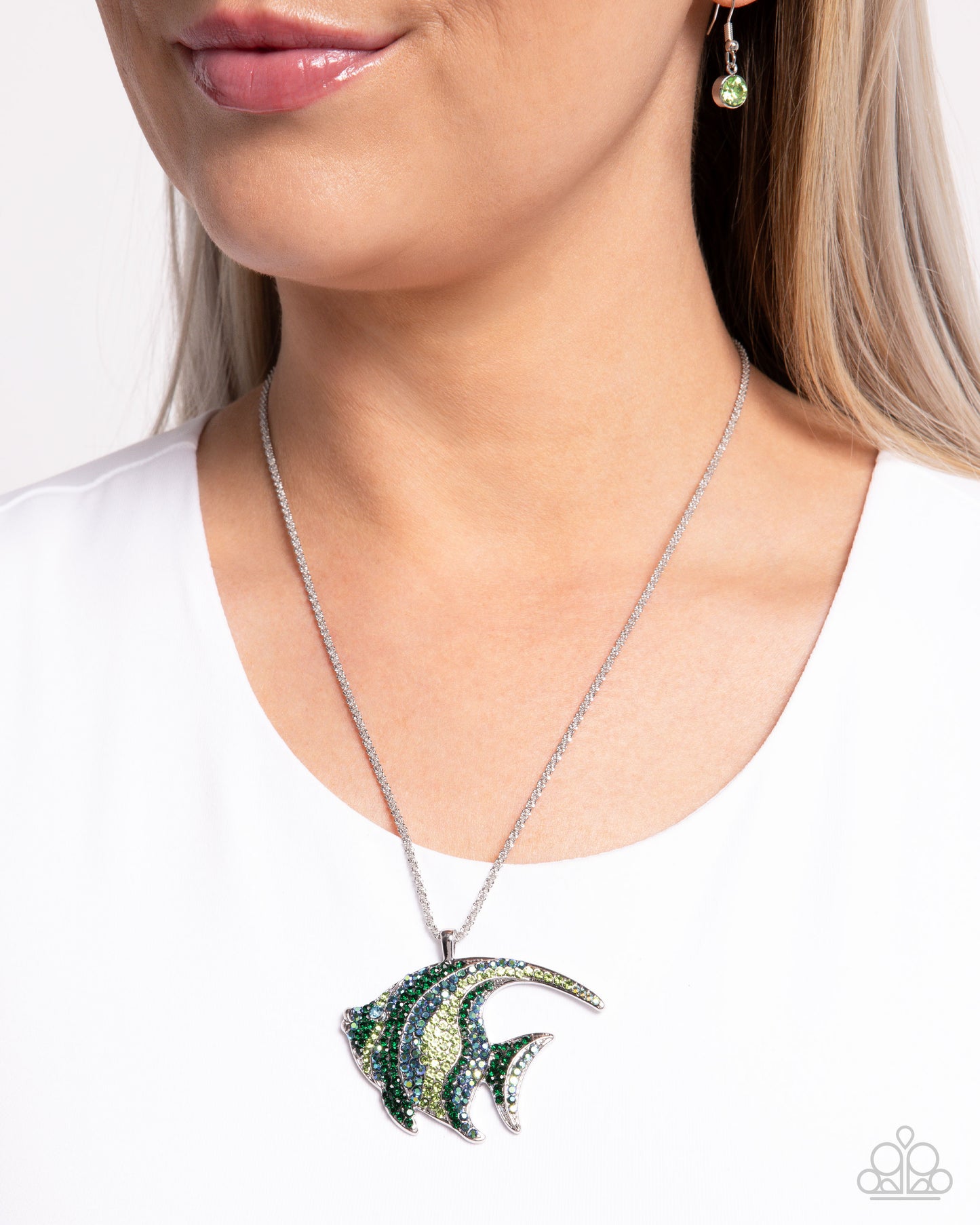 Paparazzi - Tropical Talent - Green Necklace