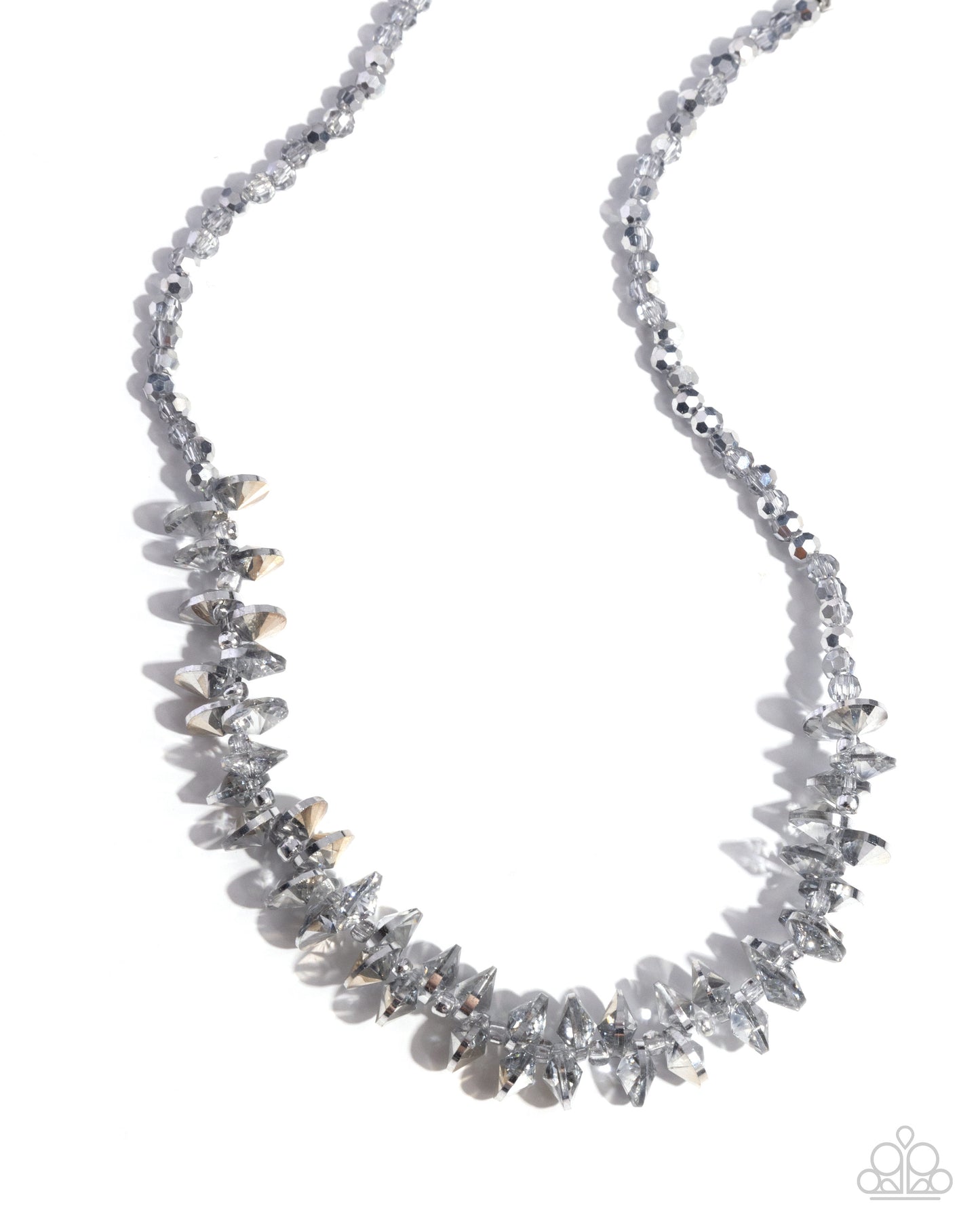 Paparazzi - Flickering Fashion - Silver Necklace