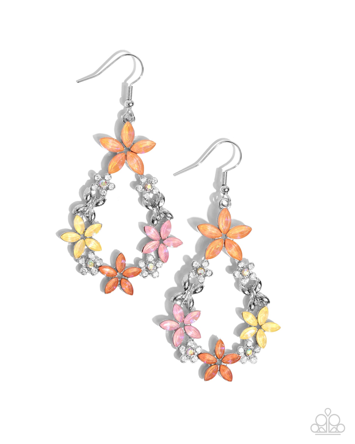 Paparazzi - FAIRY Beautiful - Orange Earrings