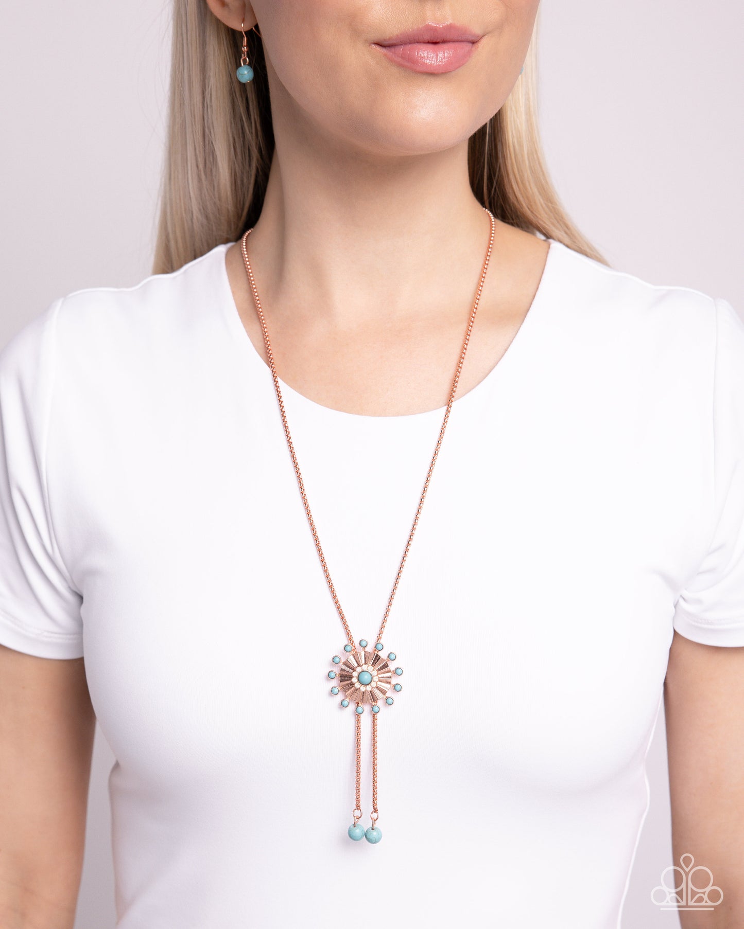 Paparazzi - Desert Dalliance - Copper Necklace