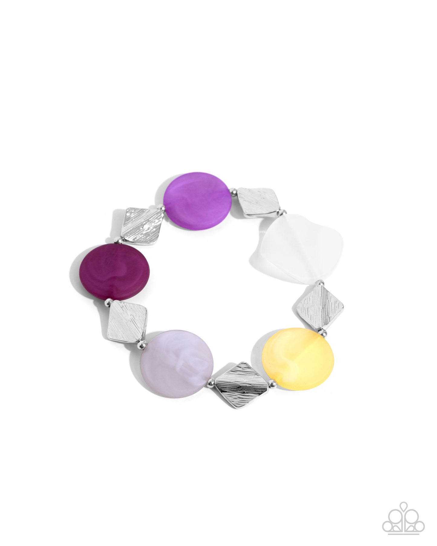 Paparazzi - Reflective Ratio - Purple Bracelet