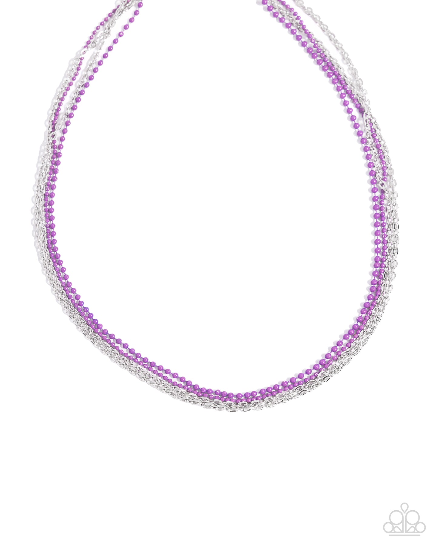 Paparazzi - Industrial Independence - Purple Necklace