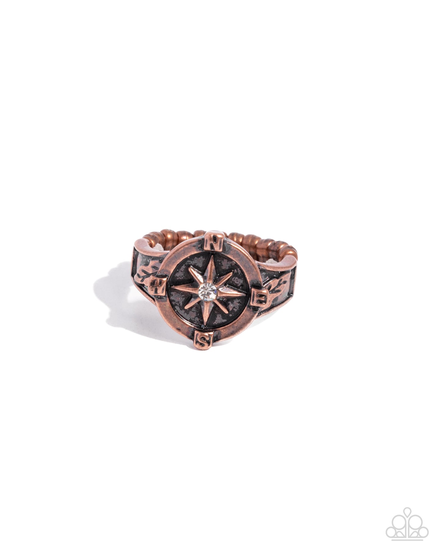 Paparazzi - Cultured Compass - Copper Ring