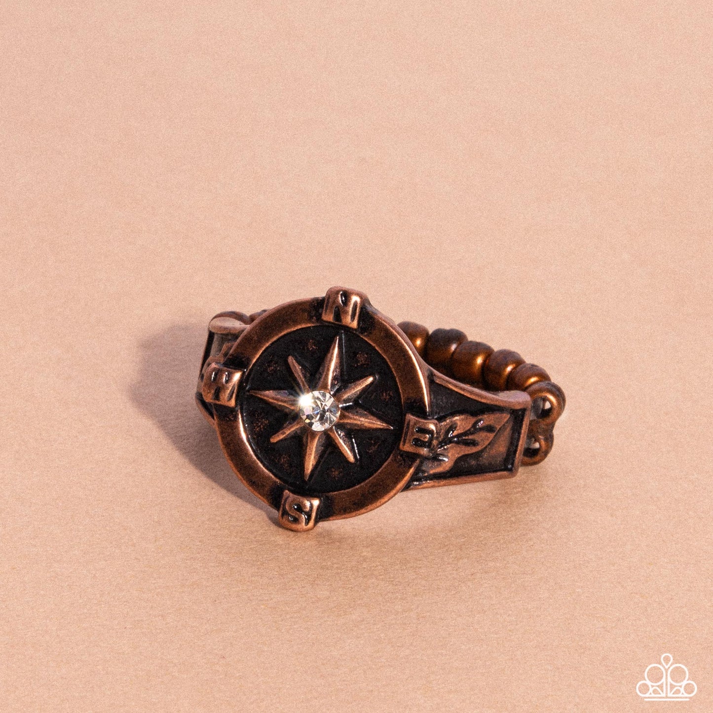 Paparazzi - Cultured Compass - Copper Ring