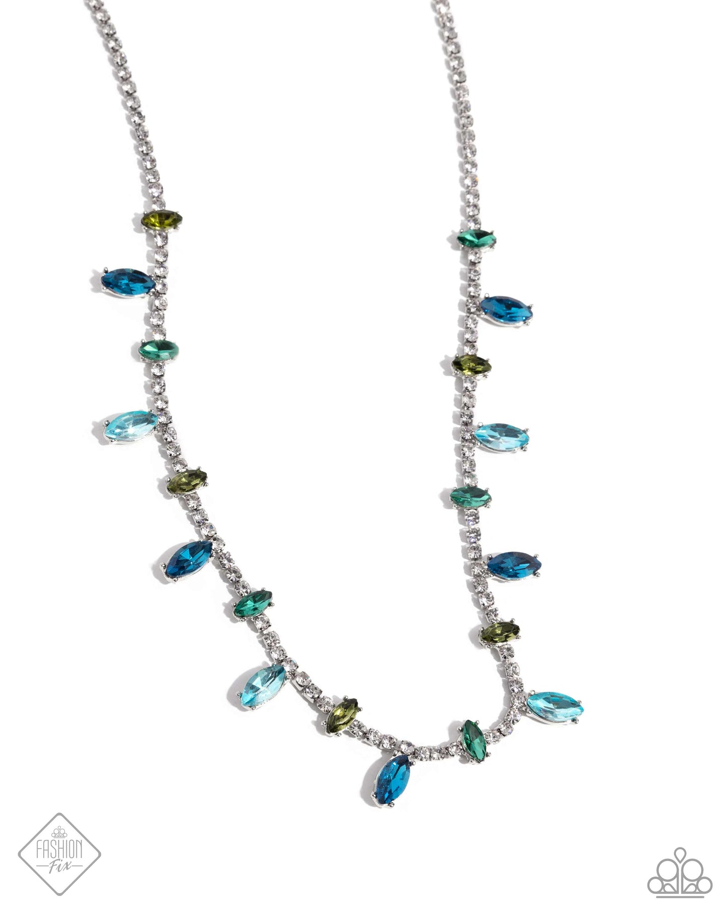 Paparazzi - Feminine Fashion - Blue Necklace