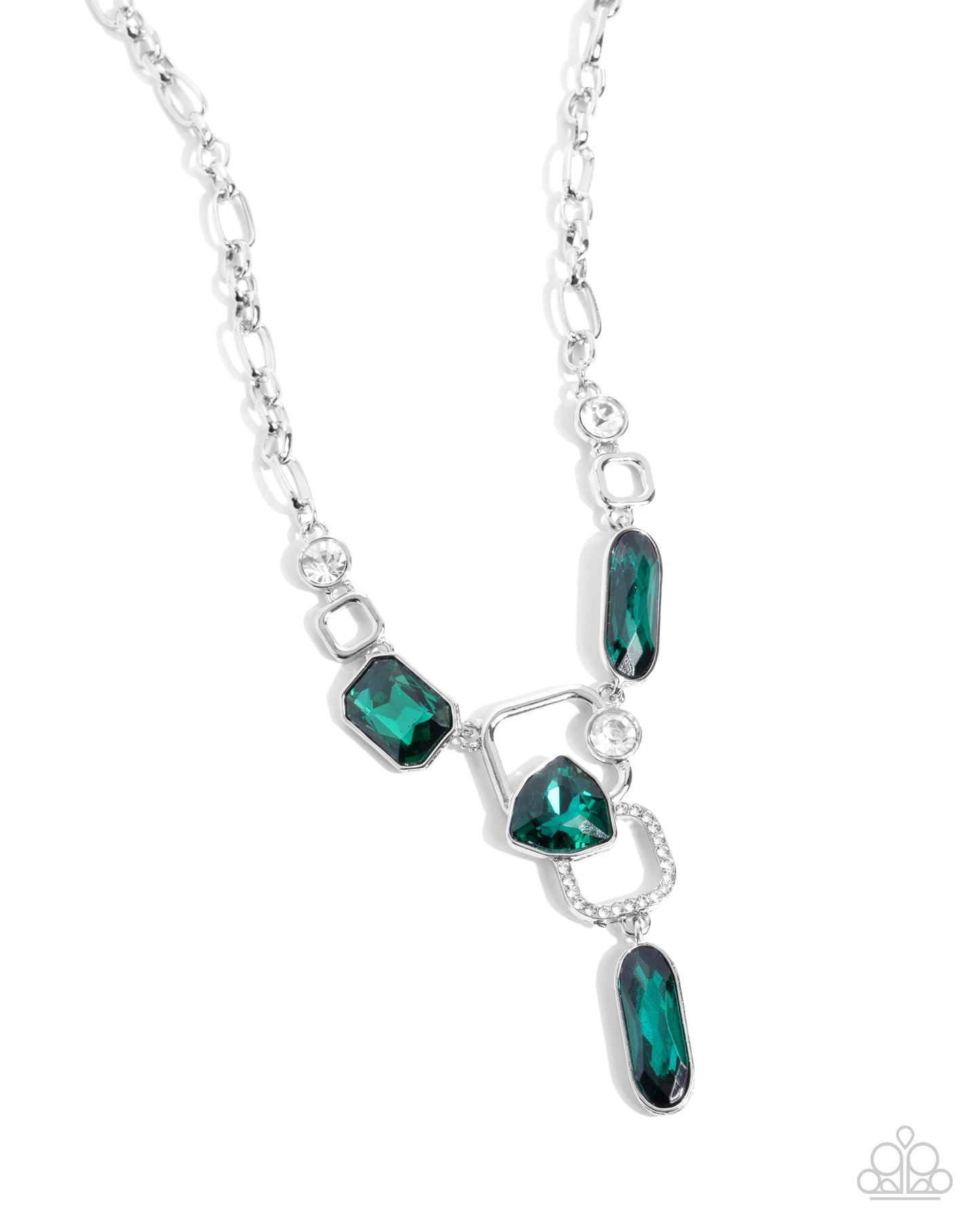 Paparazzi - Artistic Elegance - Green Necklace