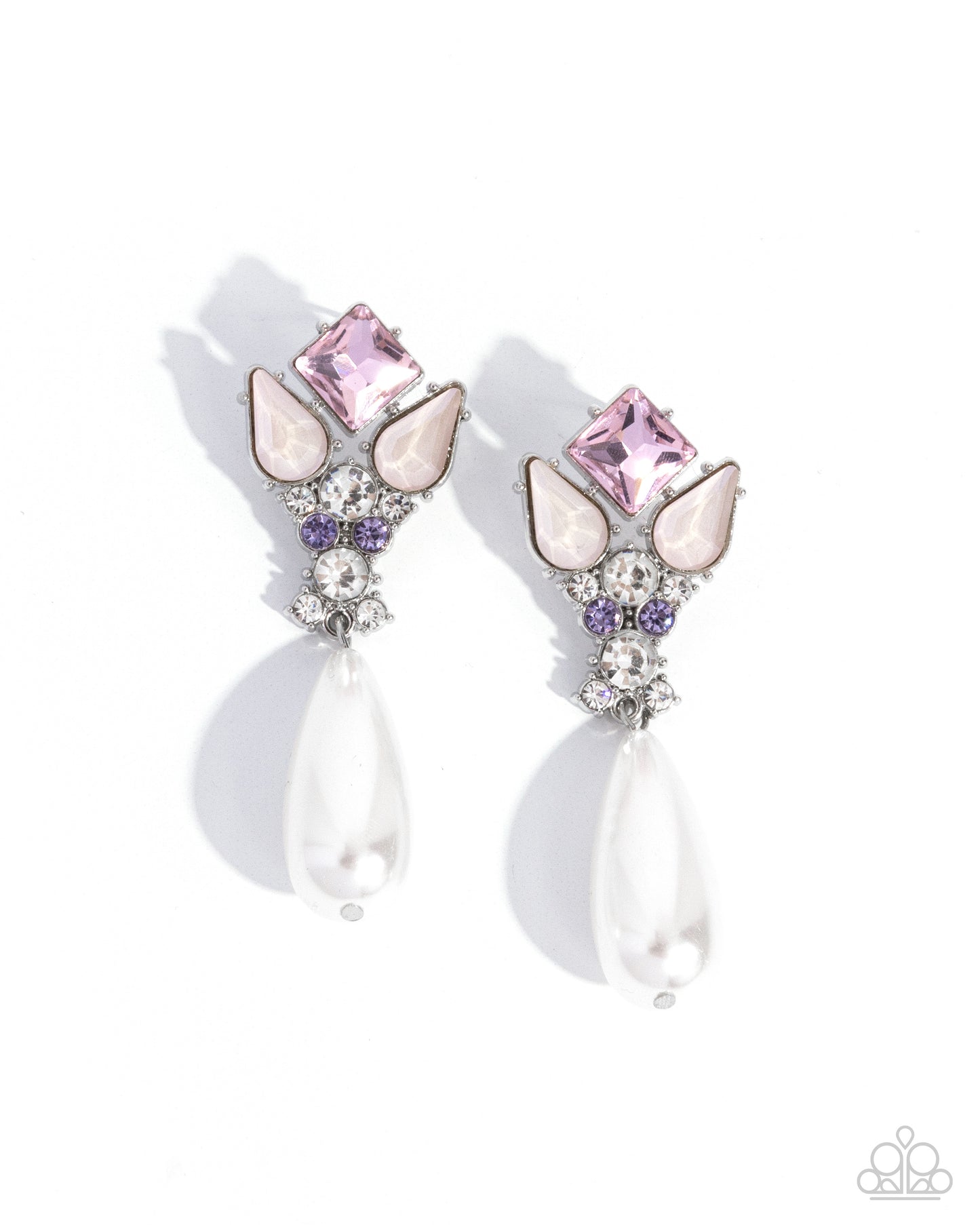 Paparazzi -Pearly Promenade - Multi Earrings