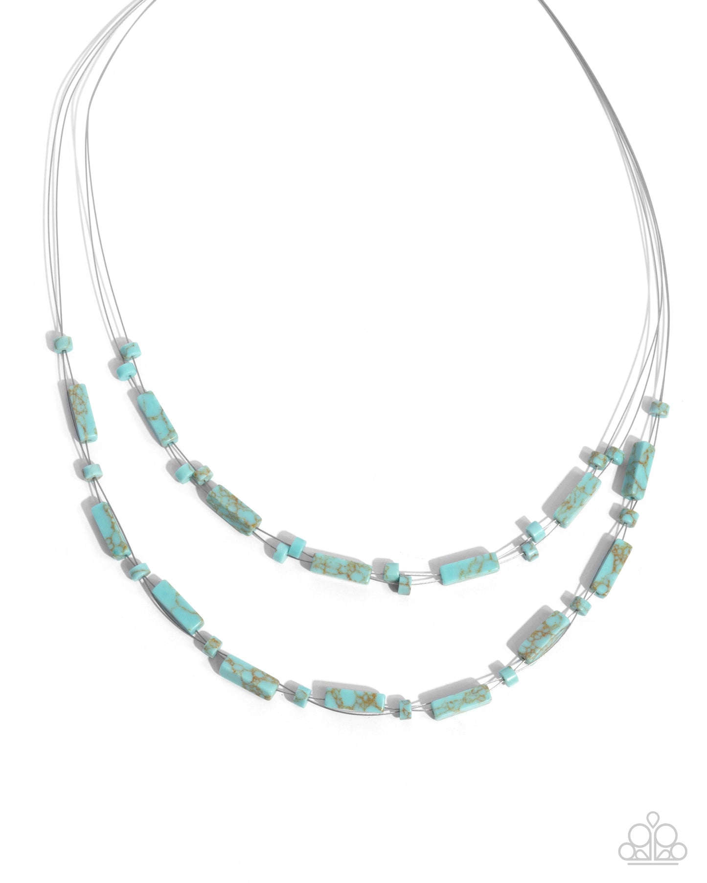 Paparazzi Earthy Extrovert - Blue Necklace