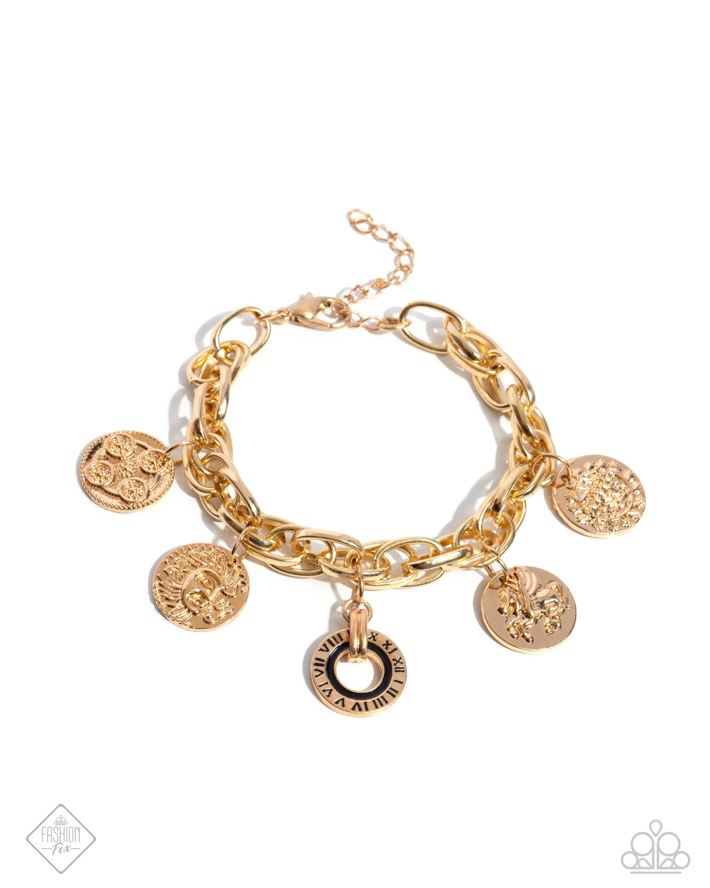 Paparazzi - Delightful Declaration - Gold Bracelet