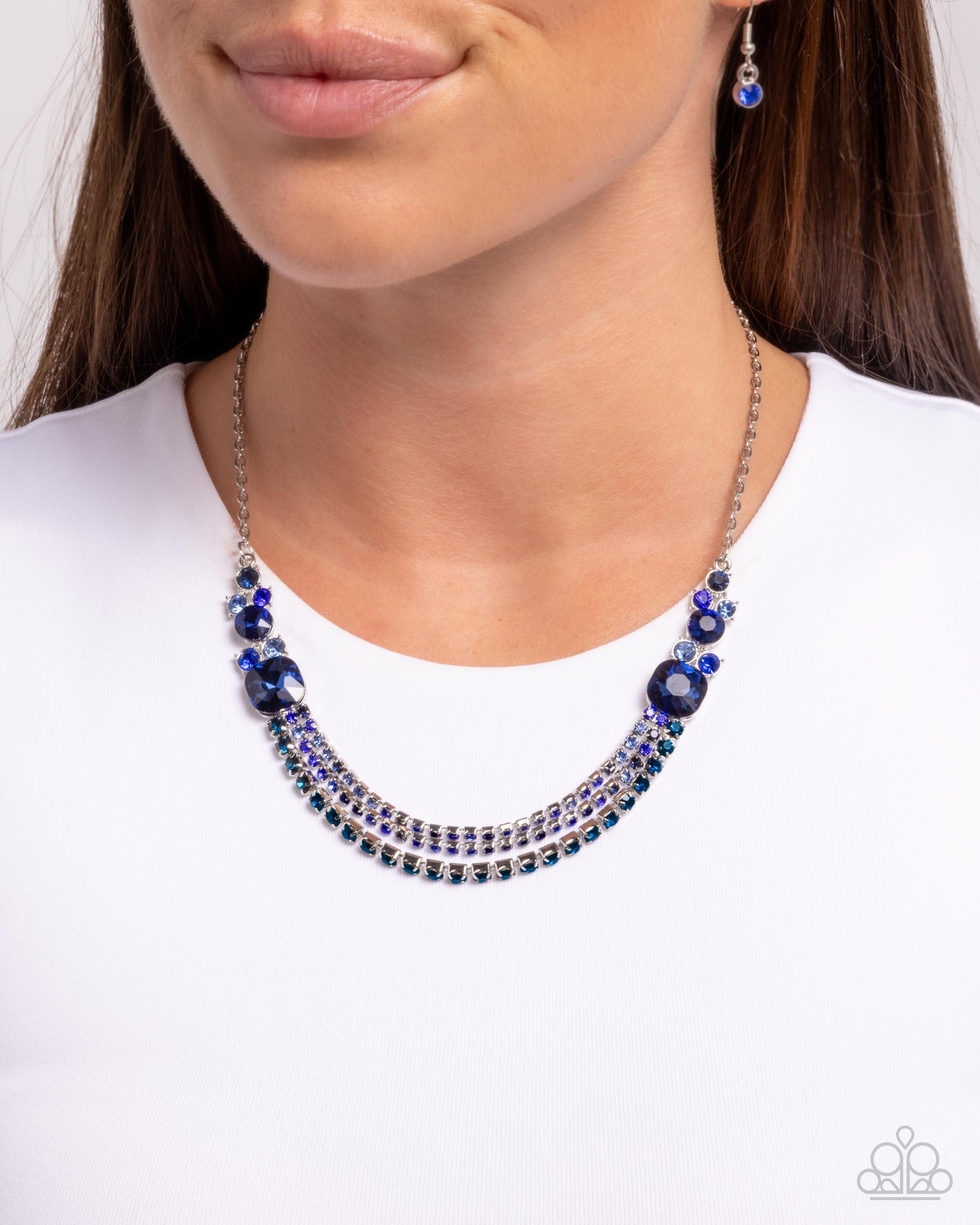 Paparazzi Relaxed Refinement - Blue Necklace