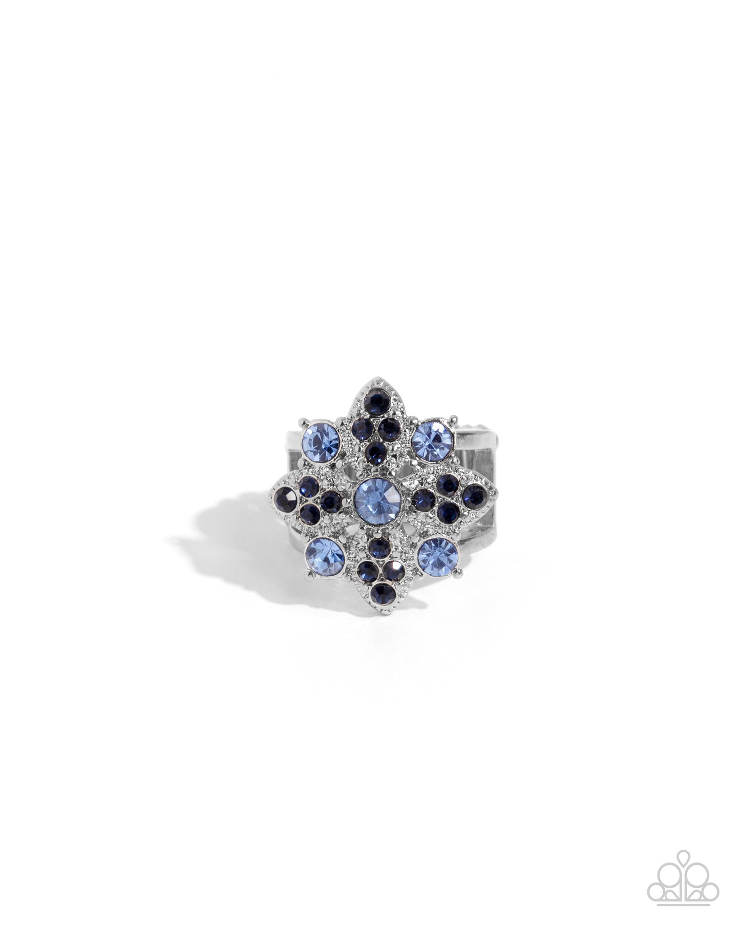 Paparazzi Floral Forte - Blue Ring