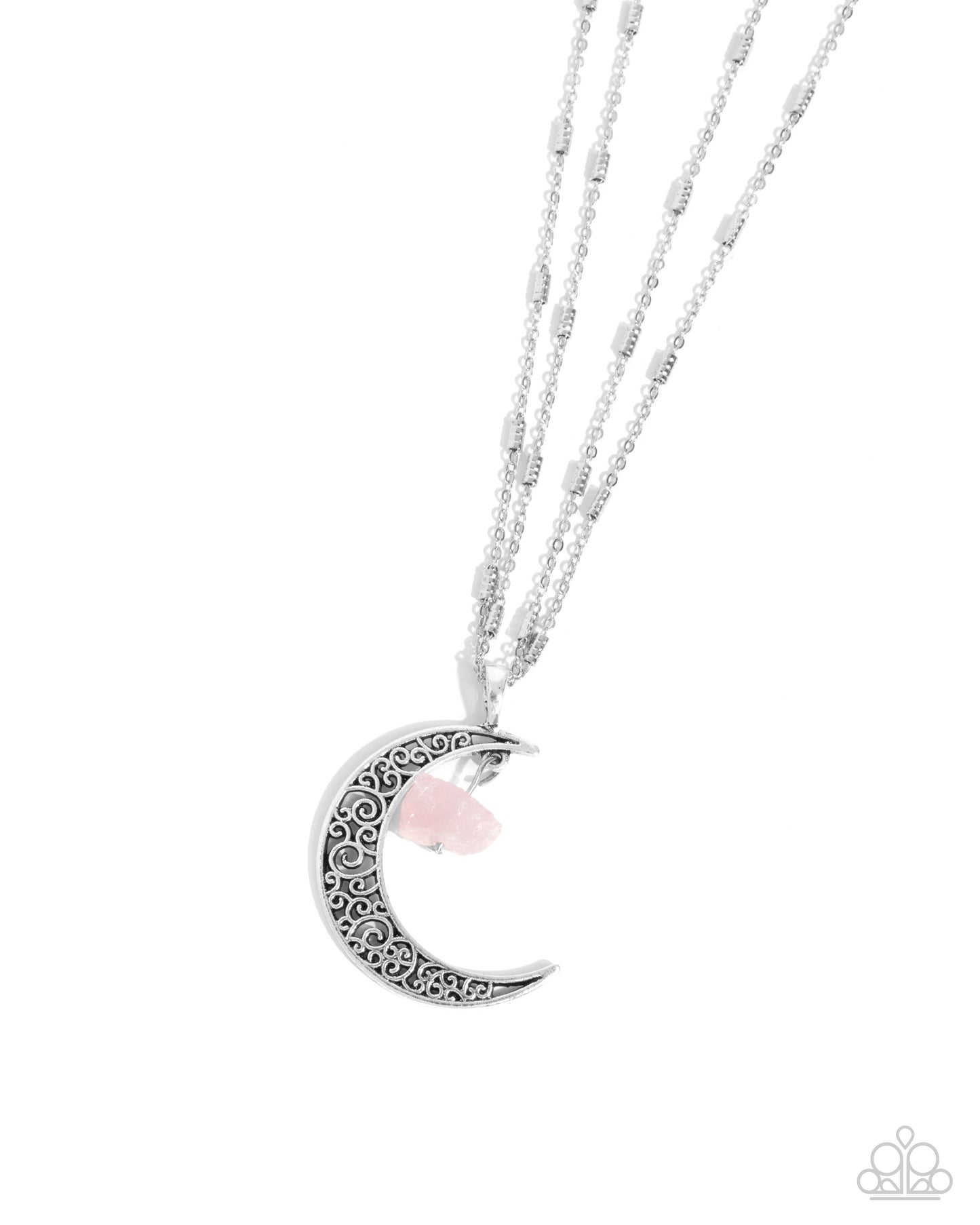 Paparazzi Crescent Charm & Planetary Perfetion SET Pink