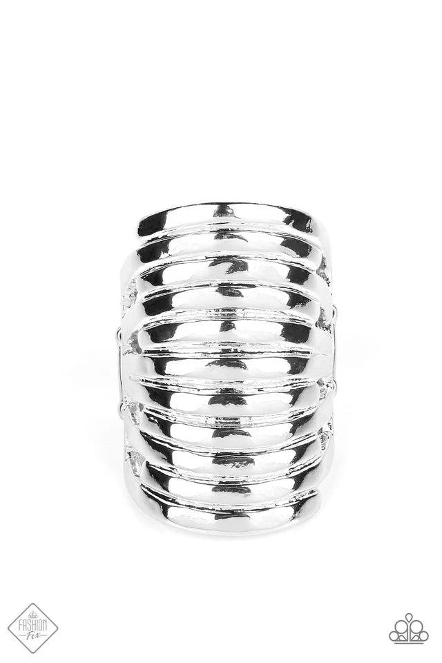 Paparazzi Ring ~ Imperial Glory - Silver