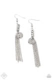 Paparazzi - Twinkle Twinkle Little Trinket - Silver Earrings