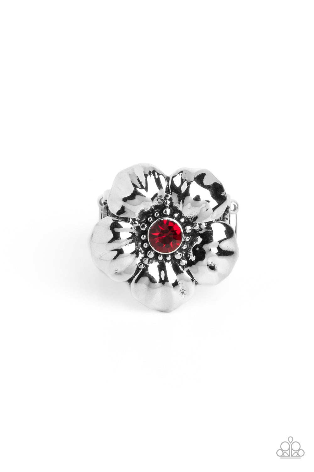 Paparazzi BLOOM BLOOM Pow - Red Ring